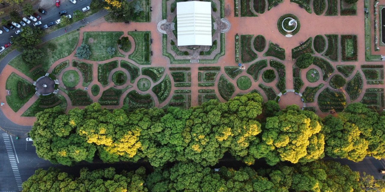 parque independencia dron